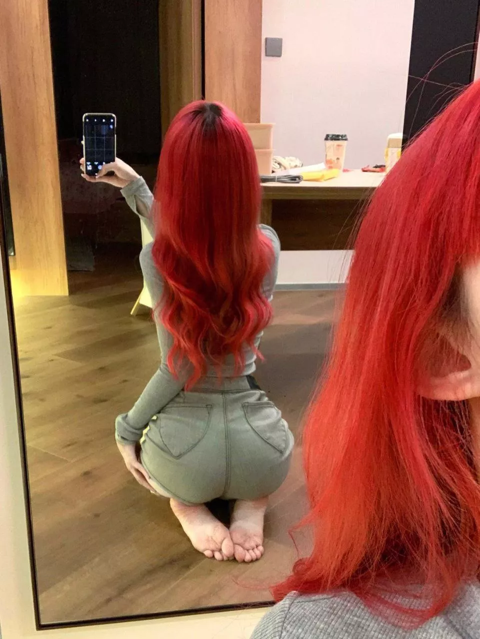 red hair