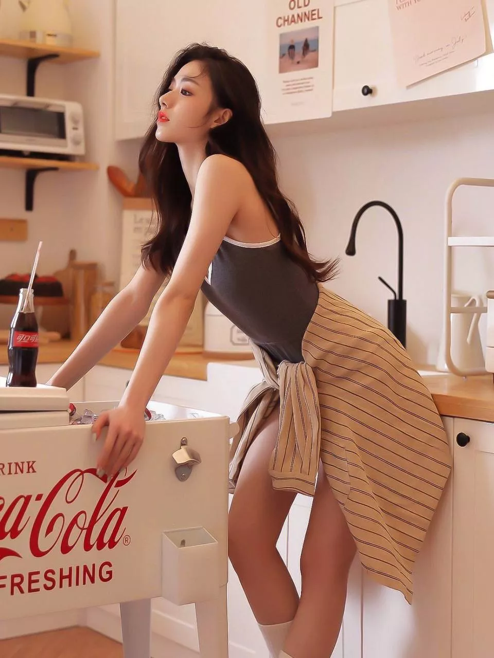 Coca-Cola beautiful woman