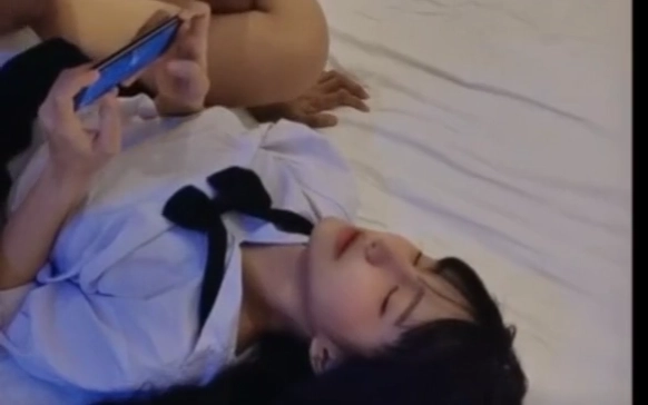 Cute girl only needs a phone and will let you fuck her
