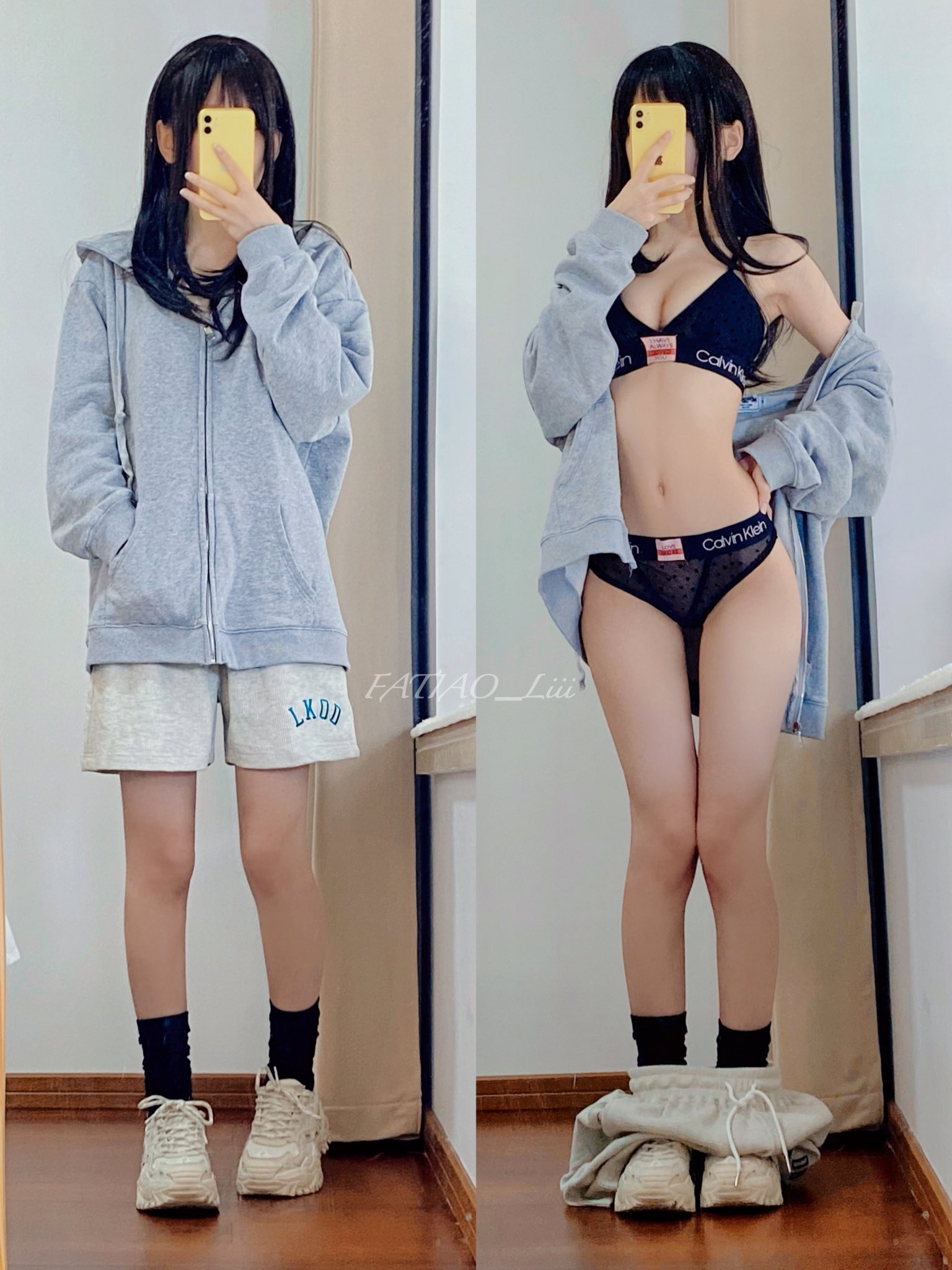 迷之呆梨 脱衣有肉