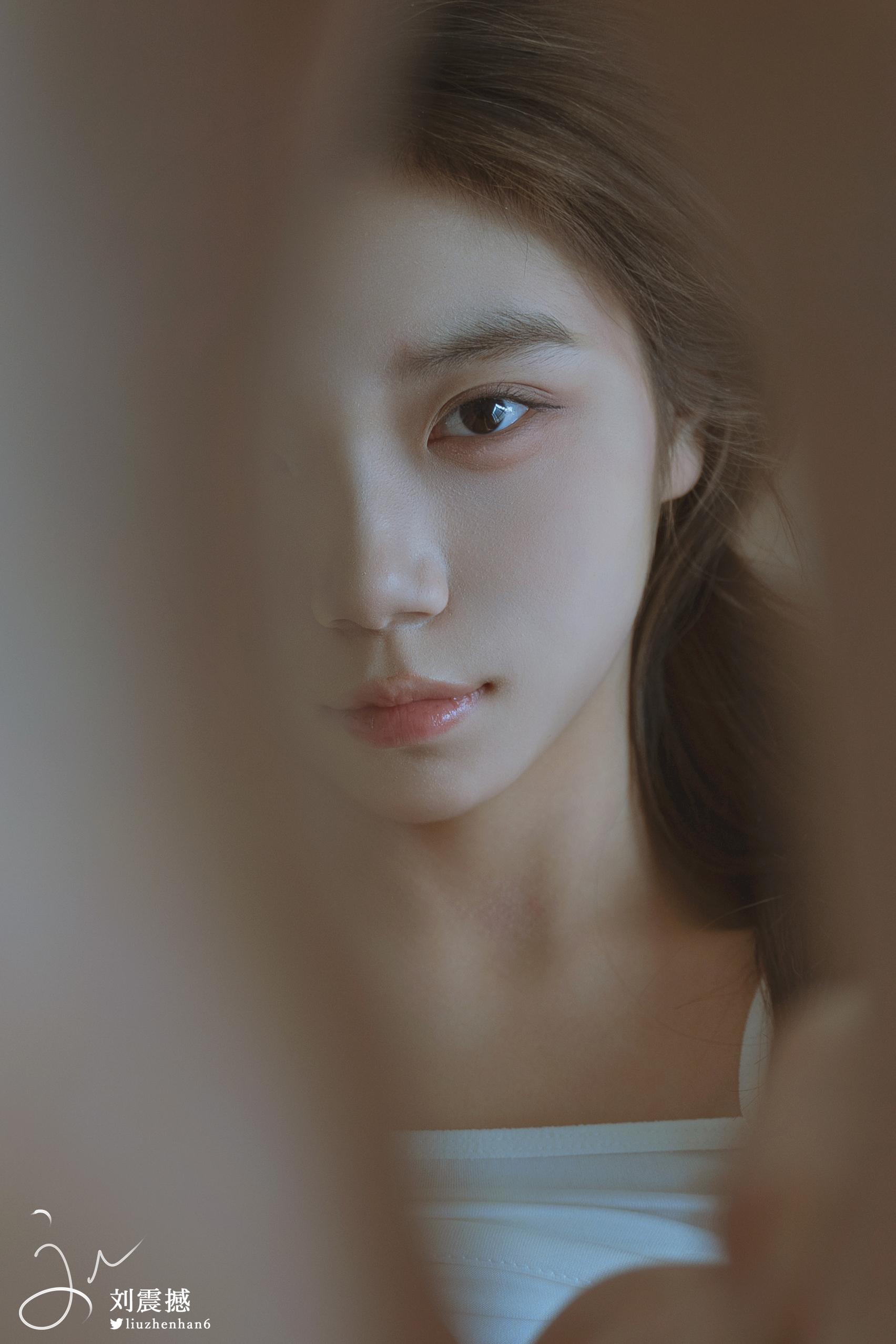 有嘴巴的女孩。