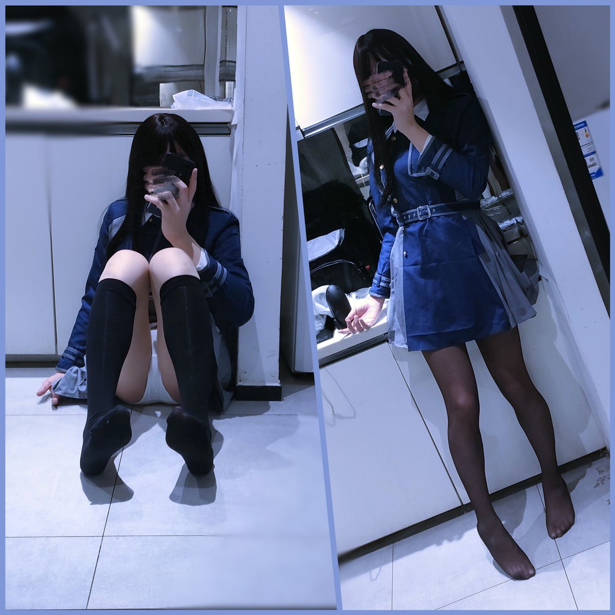 厨房里的两个女人的照片