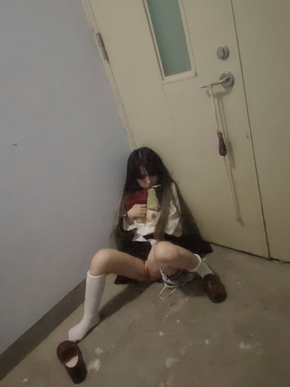 门廊里的迷人瞬间