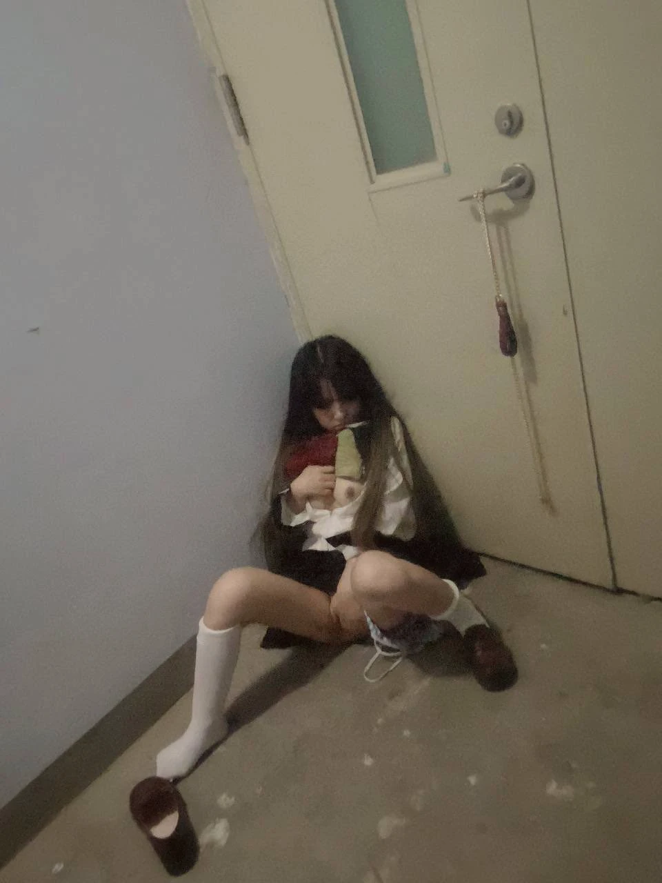 门廊里的迷人瞬间