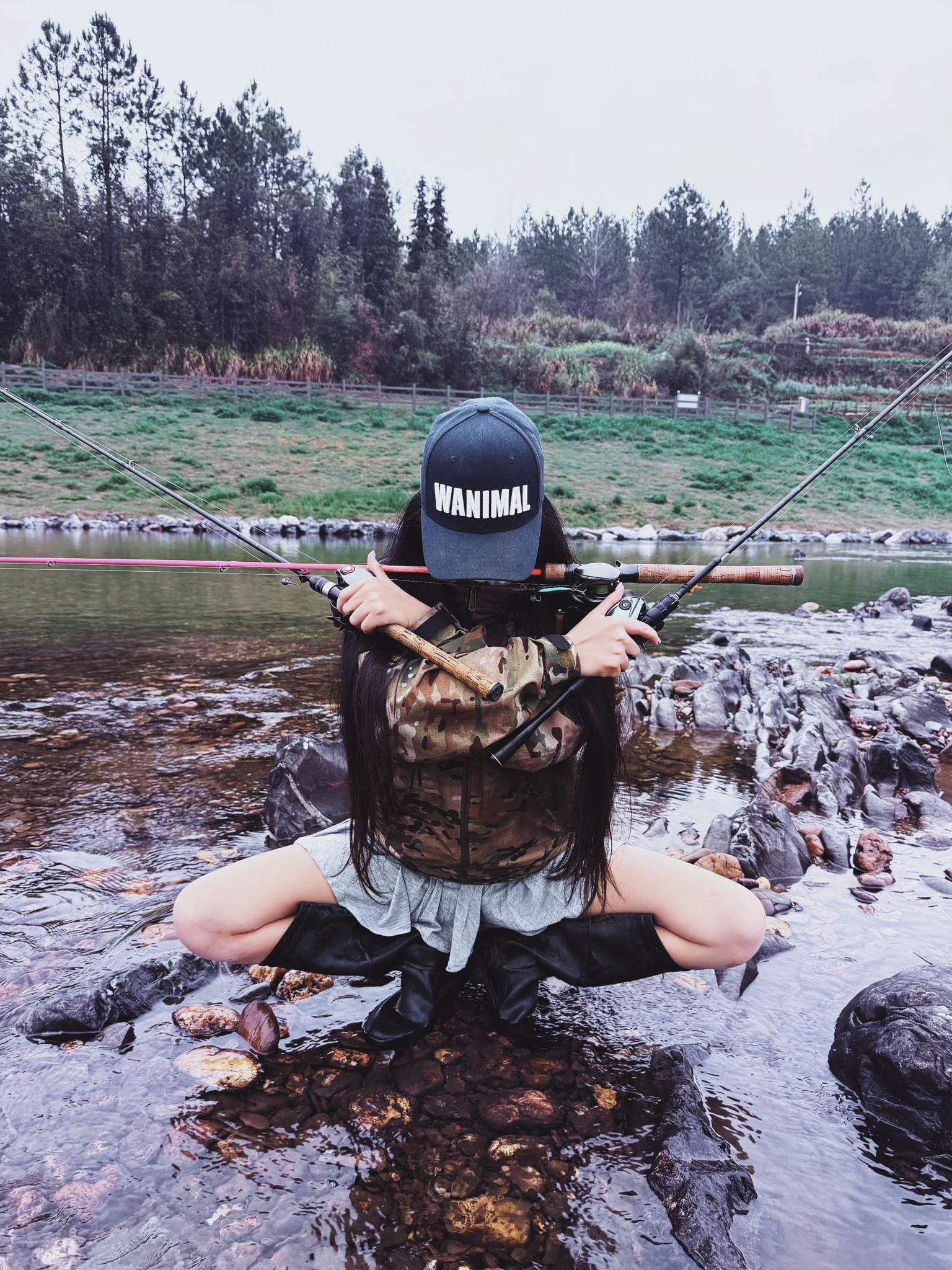 钓鱼新姿势，WANIMAL出没