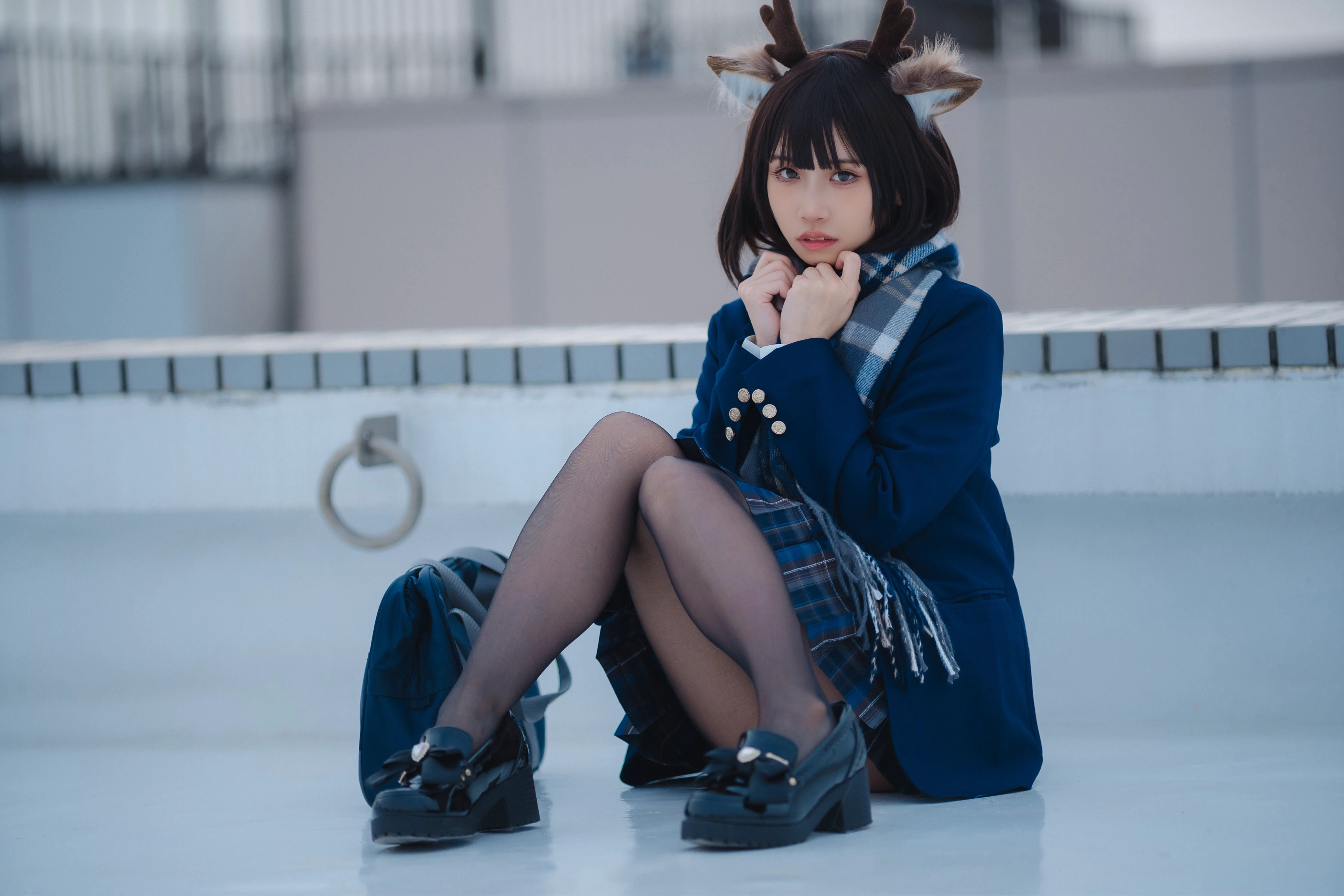 兔耳萝莉沉思人生