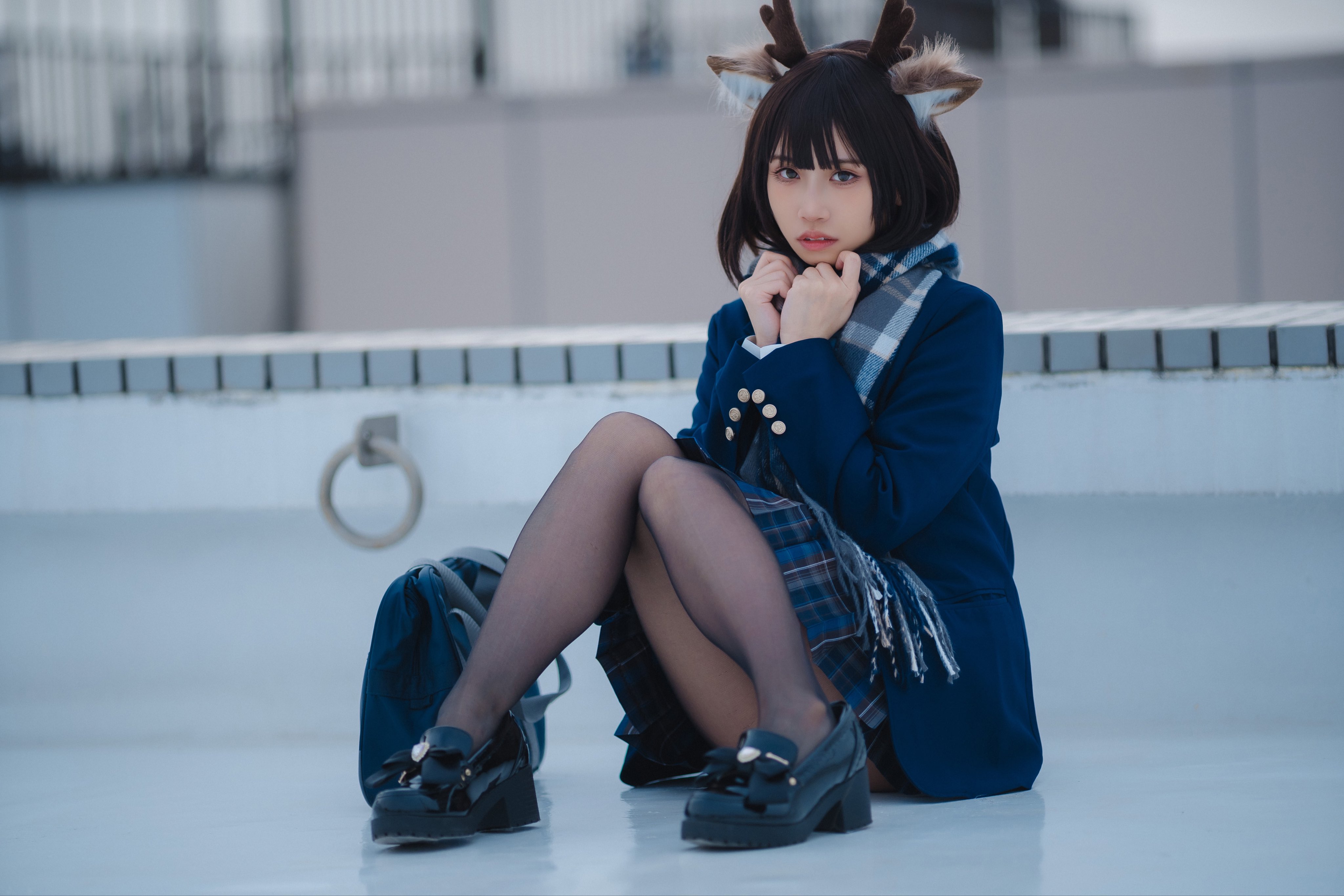 兔耳萝莉沉思人生