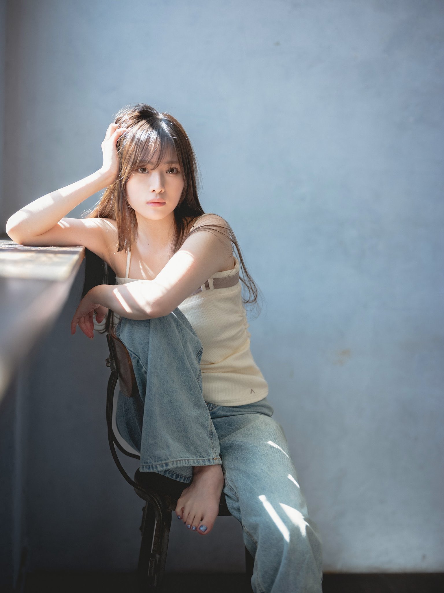 这发型透着一丝忧伤