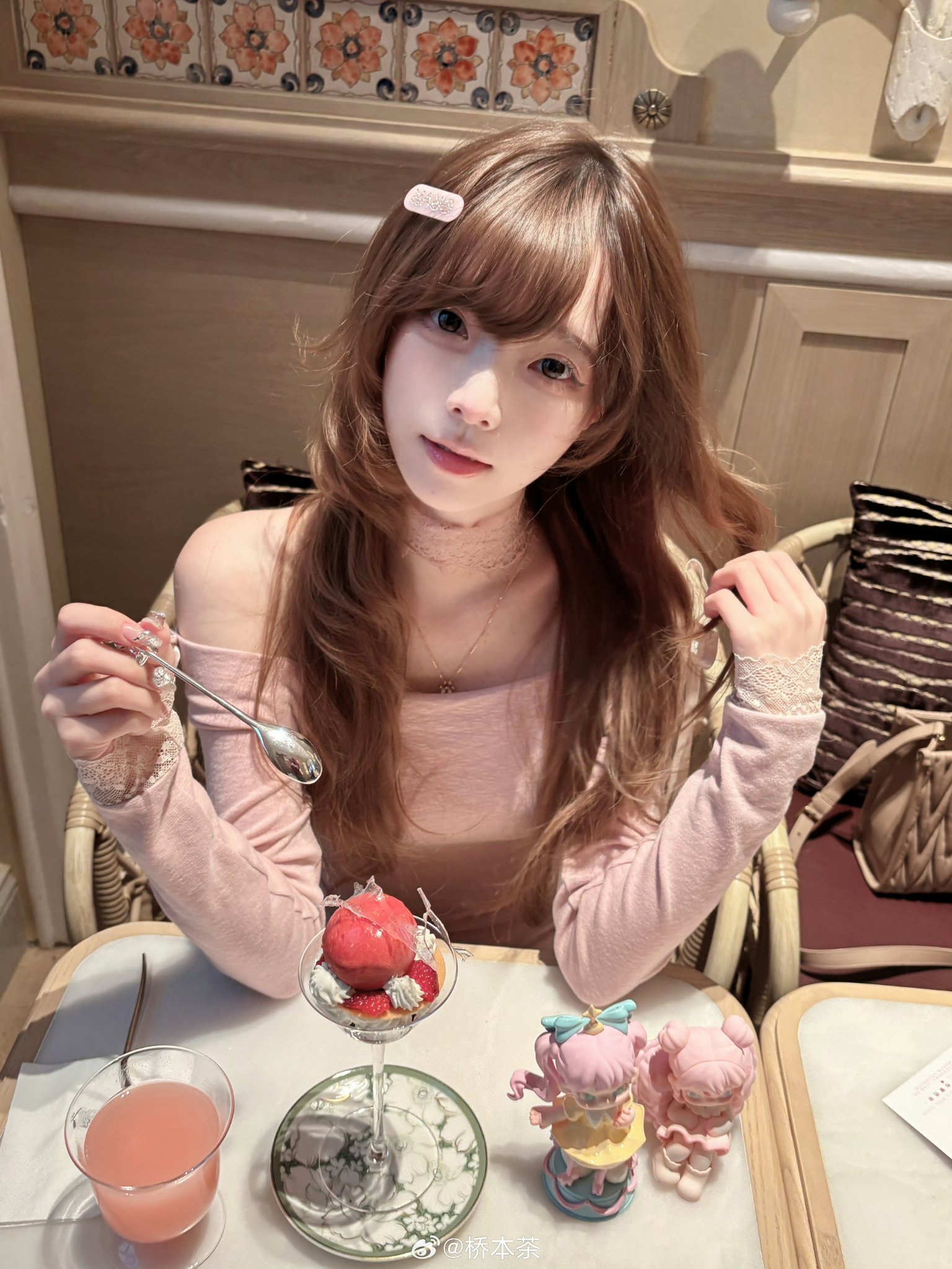 粉色少女心爆棚瞬间