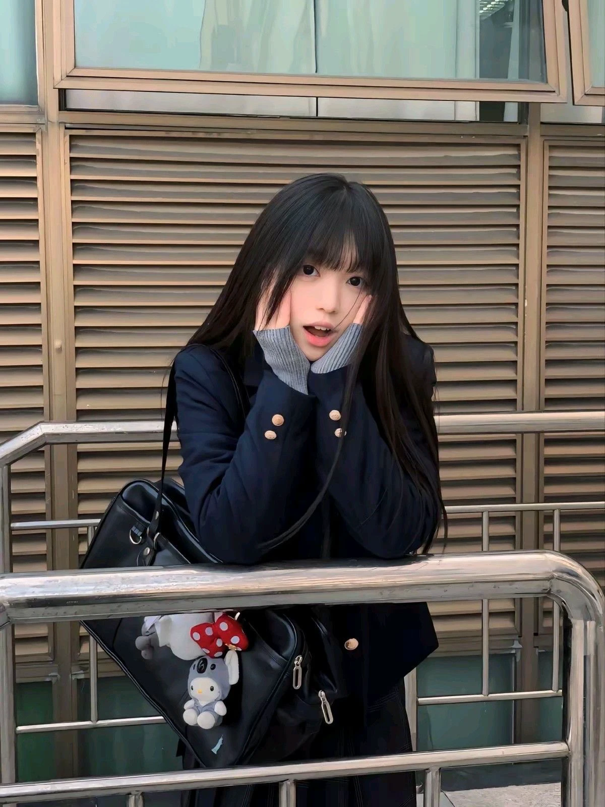 被美貌惊呆的小可爱