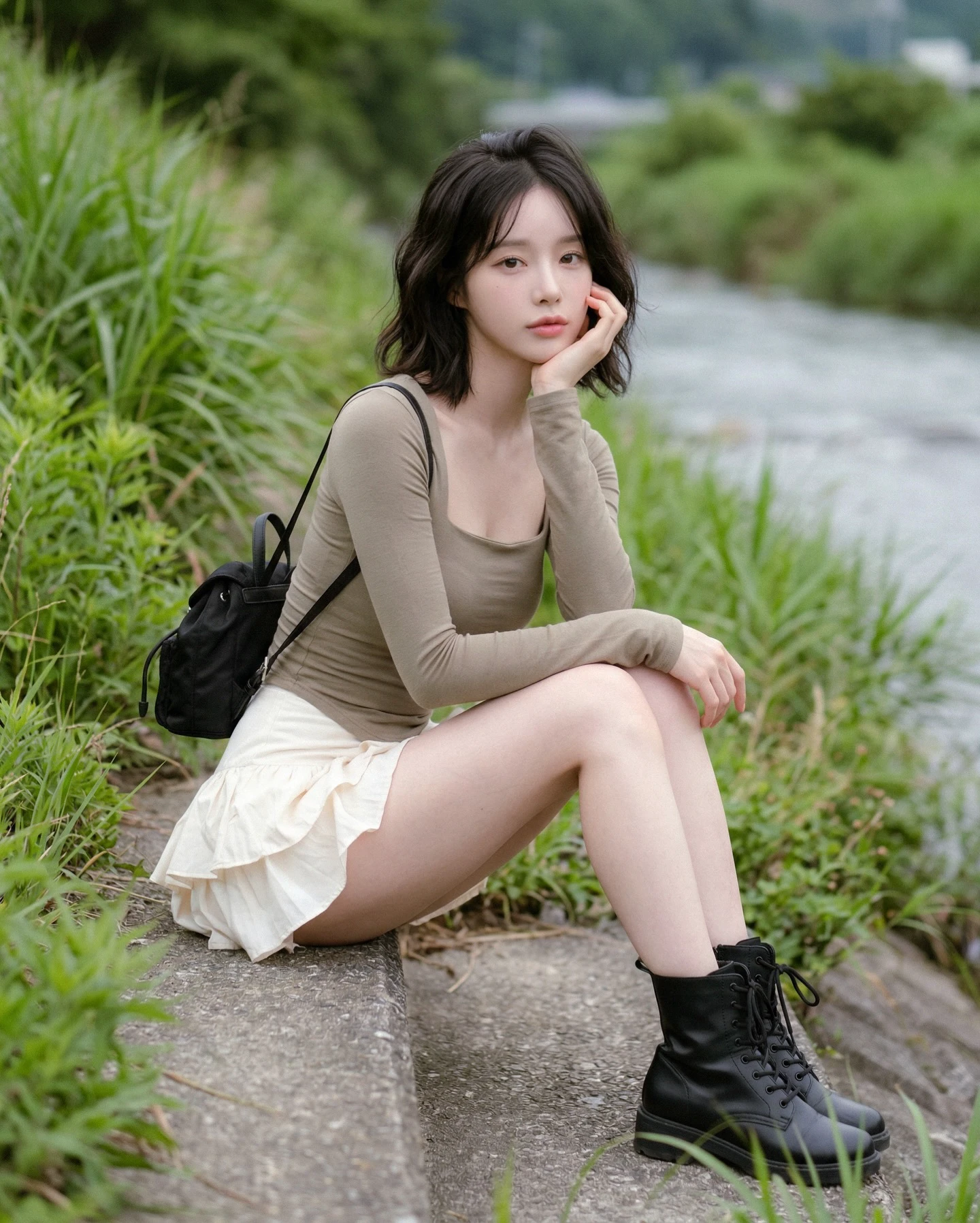 想假装忧郁却被蚊子盯上