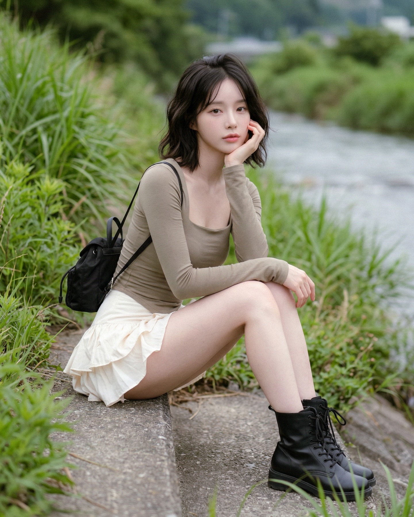 想假装忧郁却被蚊子盯上