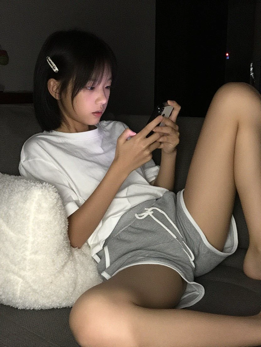 沉迷手机无法自拔