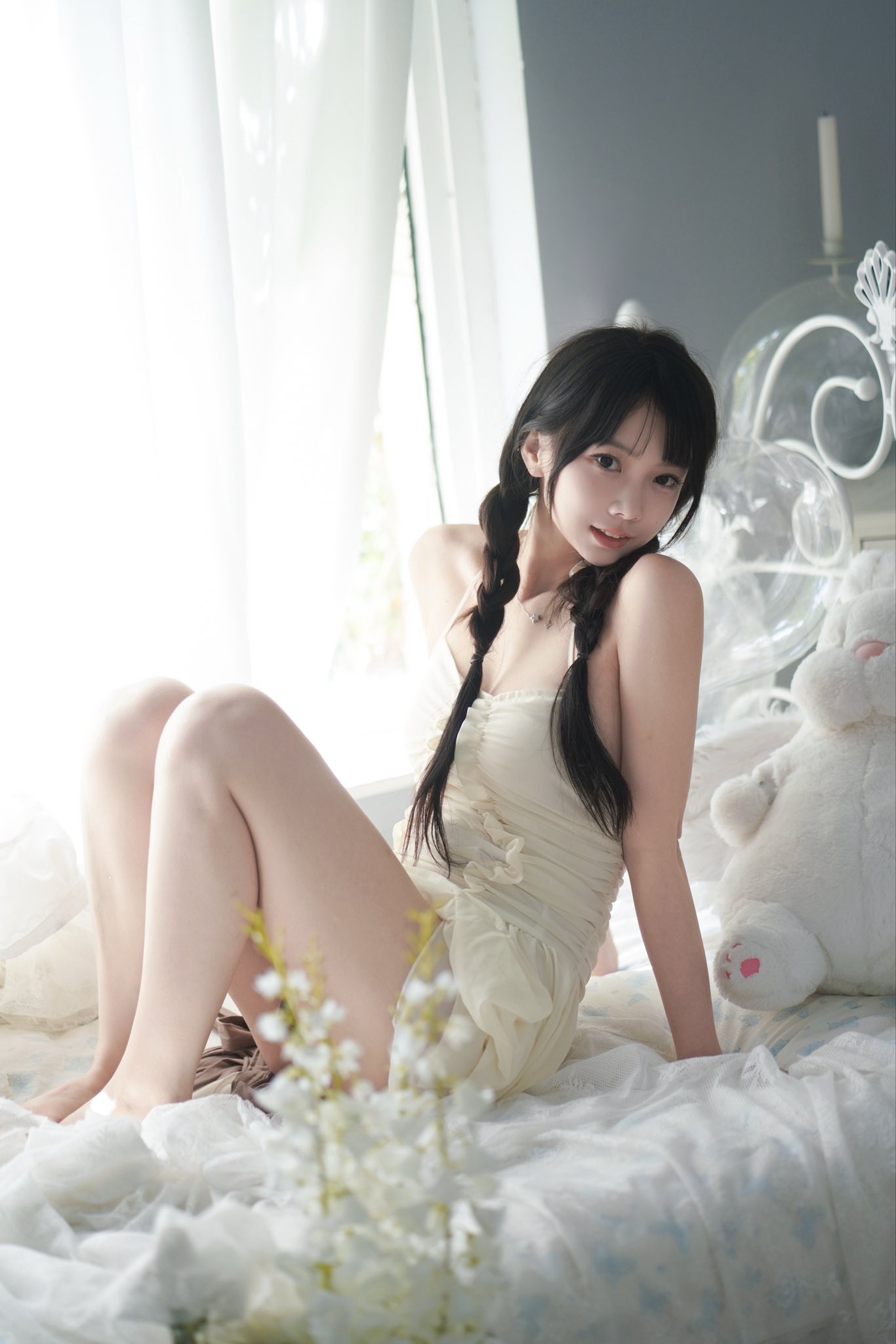 这腿长得也太不讲理了