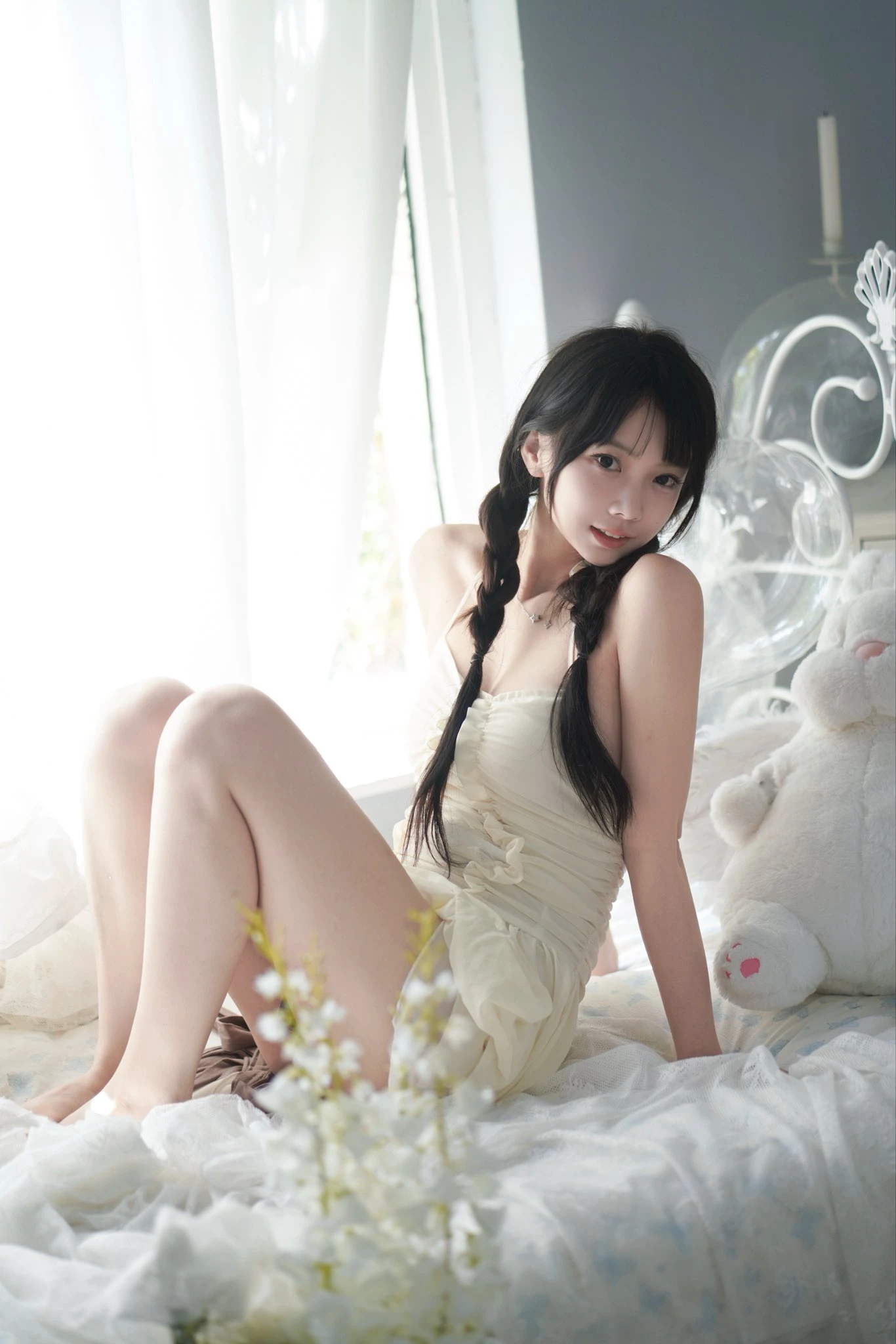 这腿长得也太不讲理了