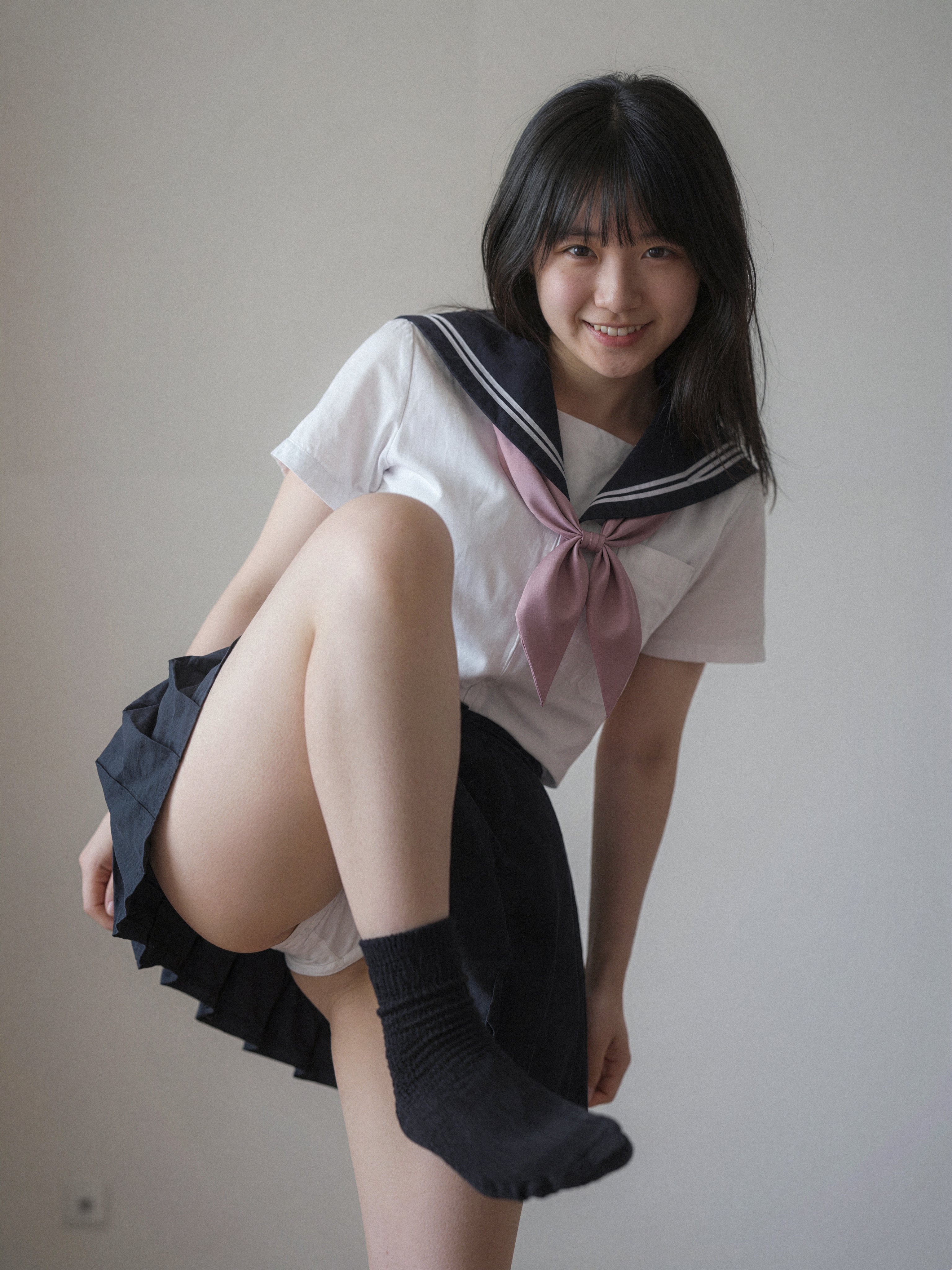 这腿长得有点犯规