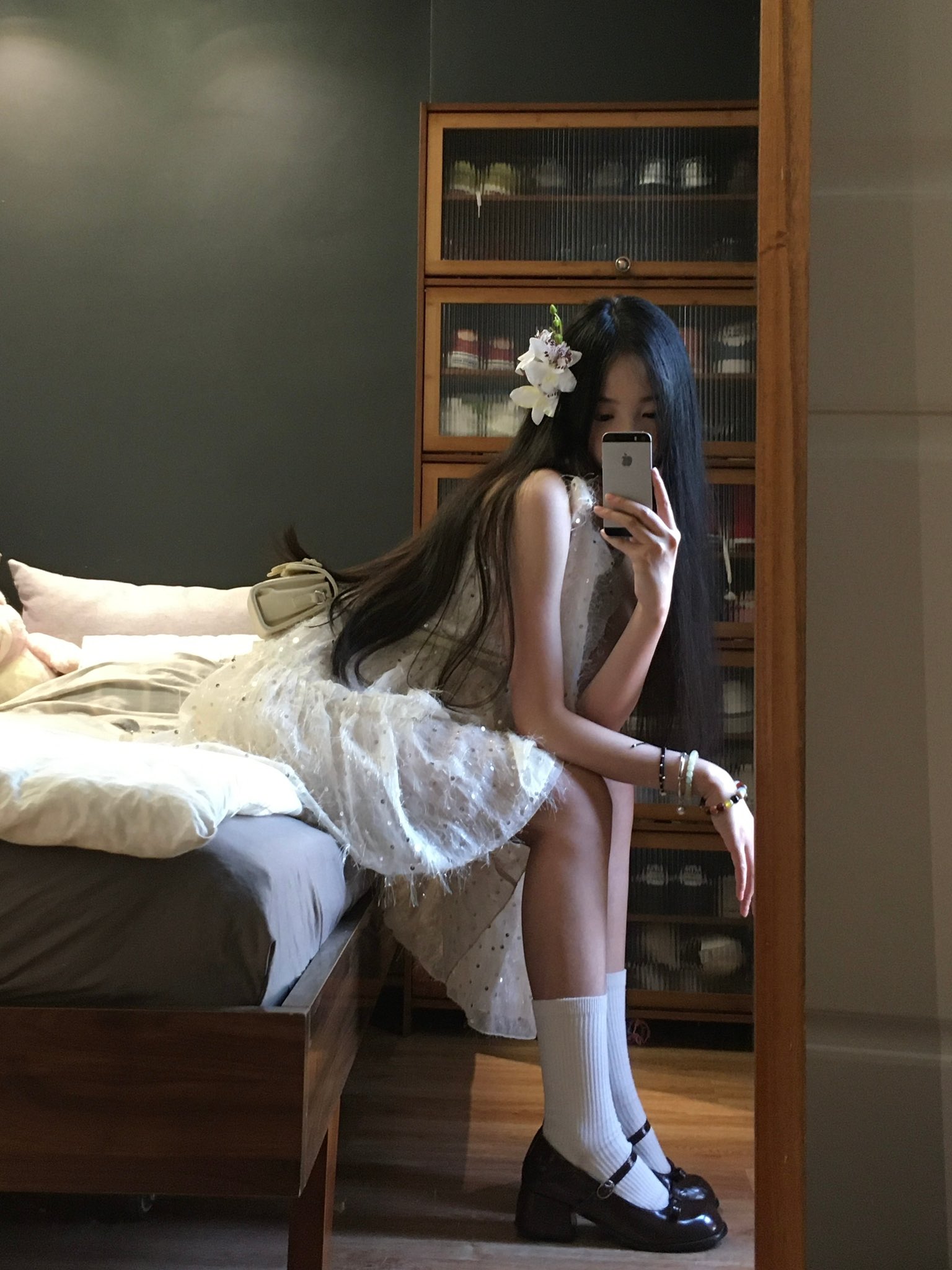 自拍修图修到头发乱飞