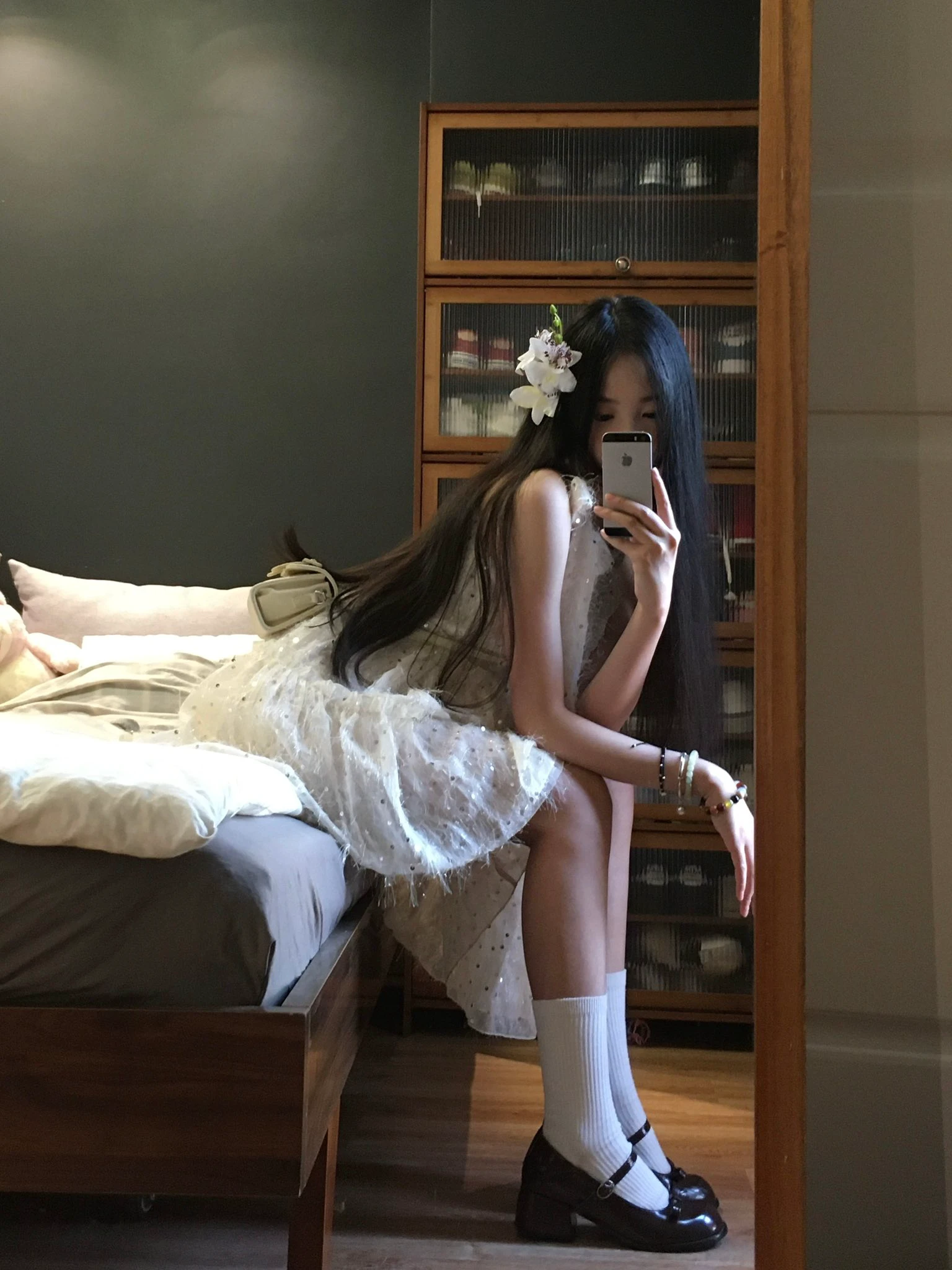 自拍修图修到头发乱飞