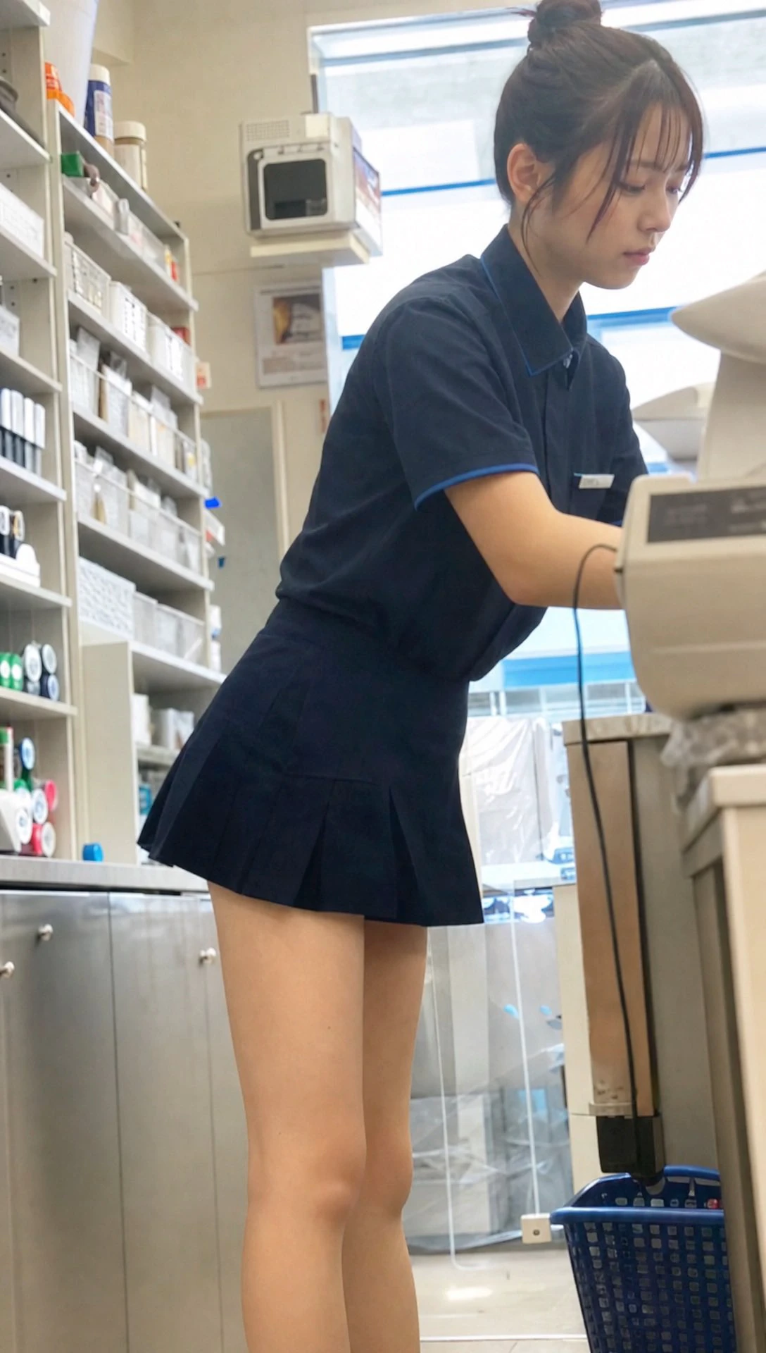 这腿长得有点犯规