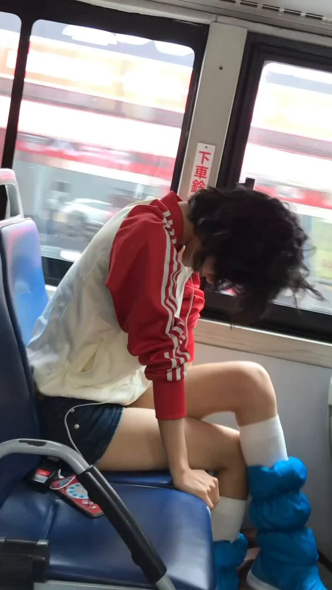 赶公交赶到灵魂出窍