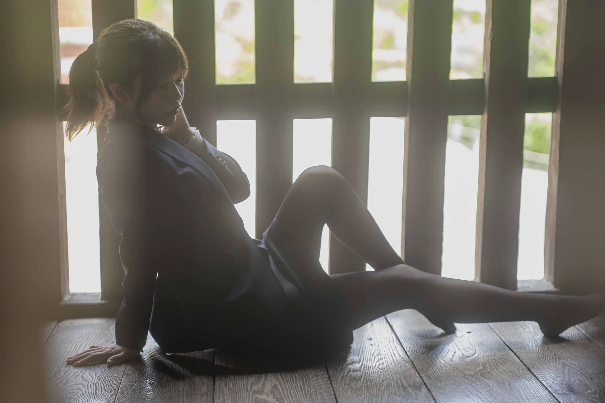 这腿长得有点离谱