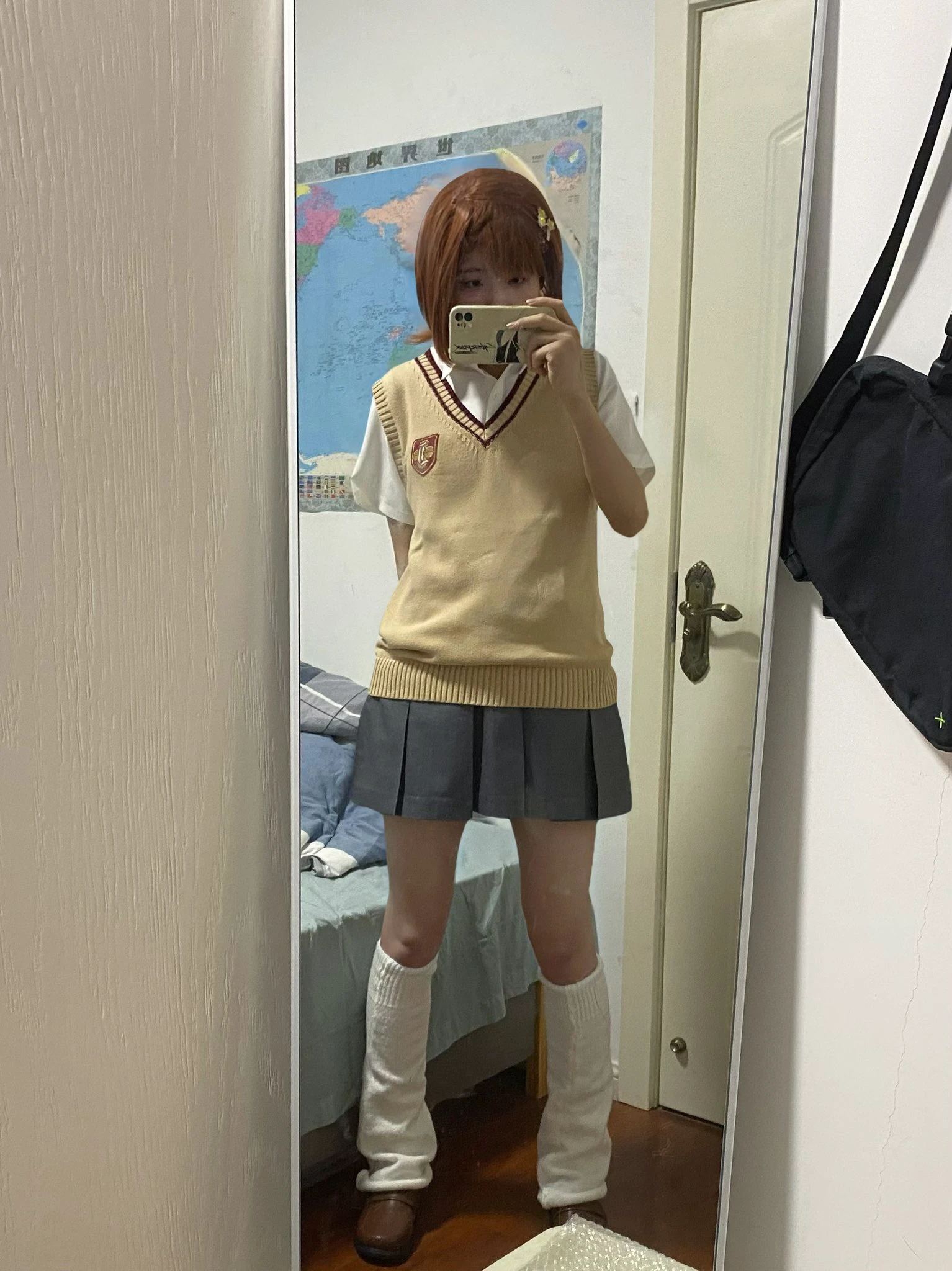 这套校服穿出学霸既视感