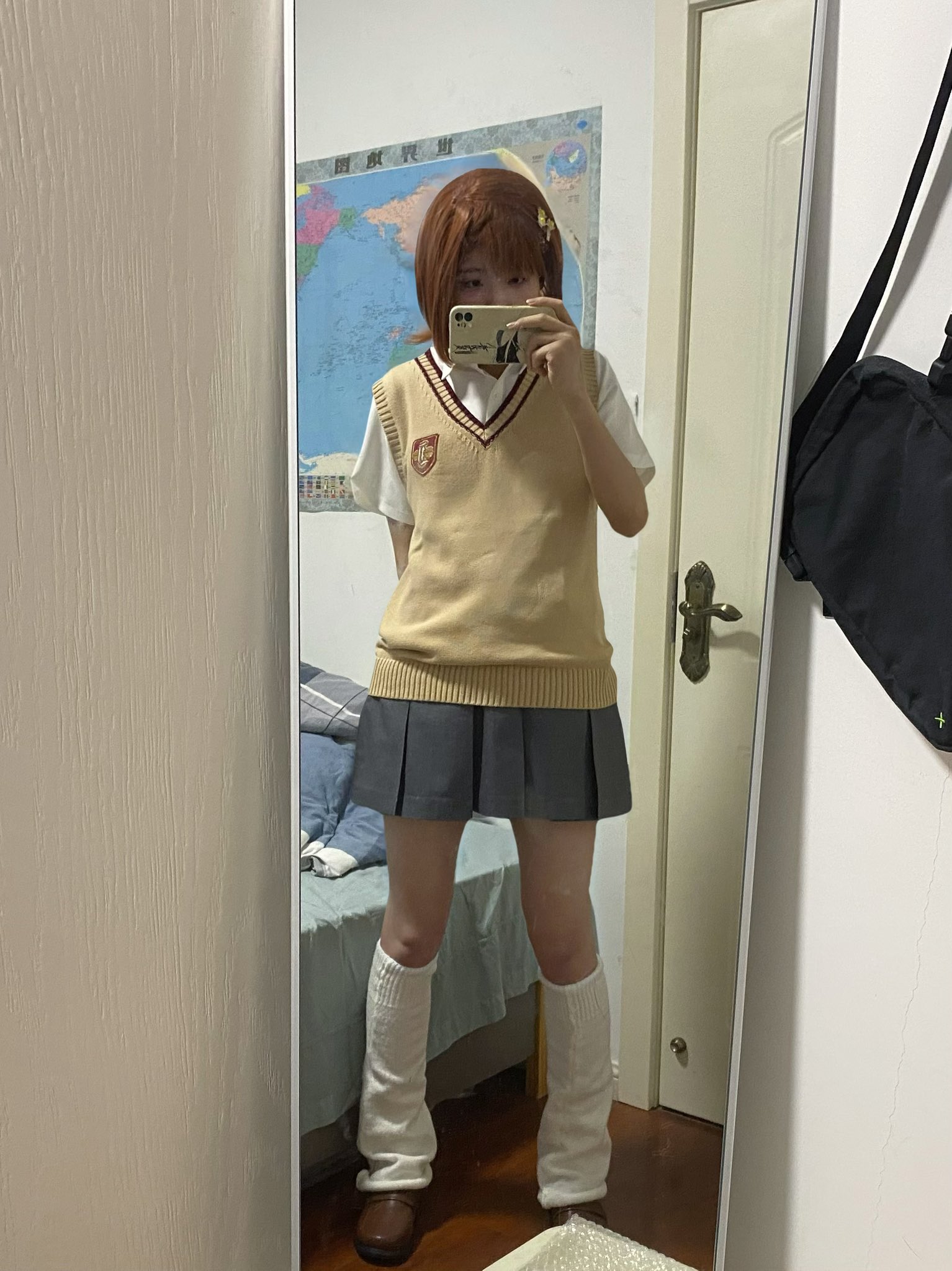 这套校服穿出学霸既视感