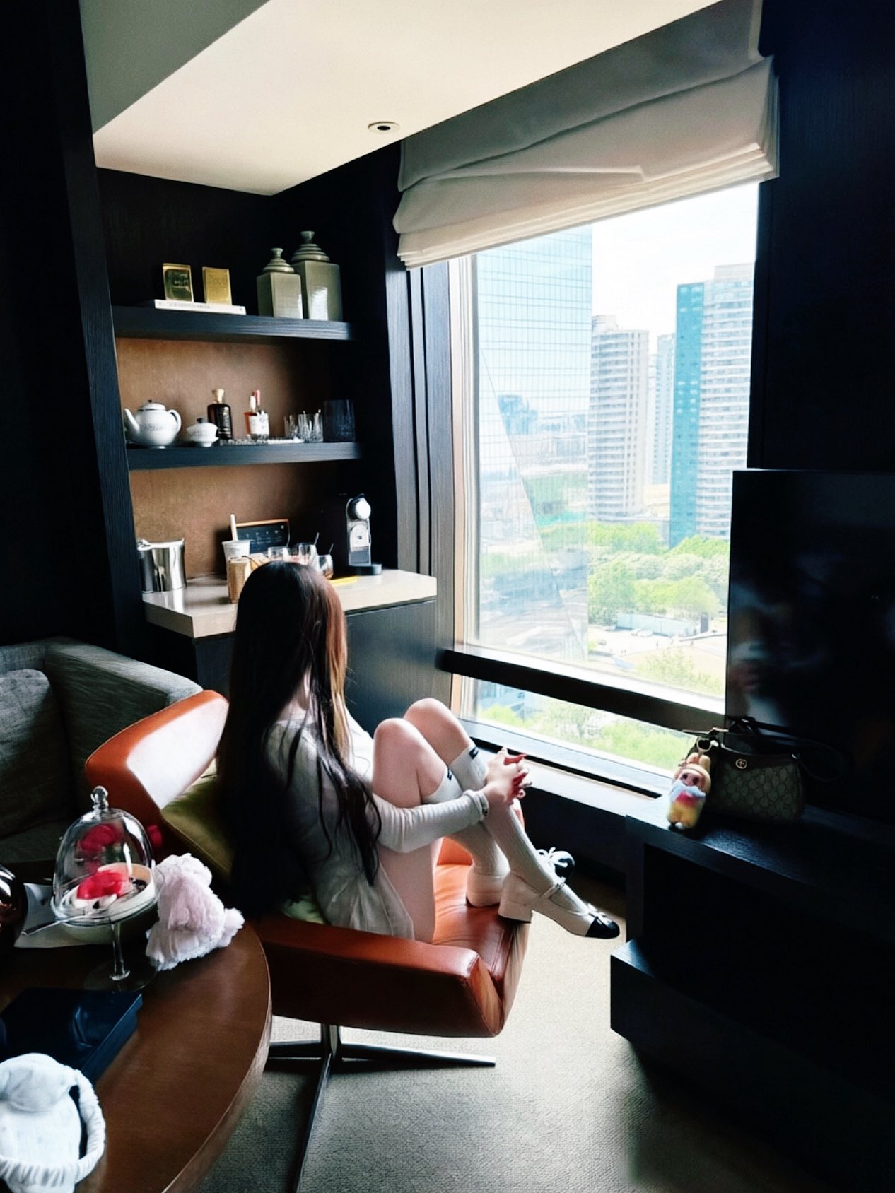 窗外风景美过对面帅哥