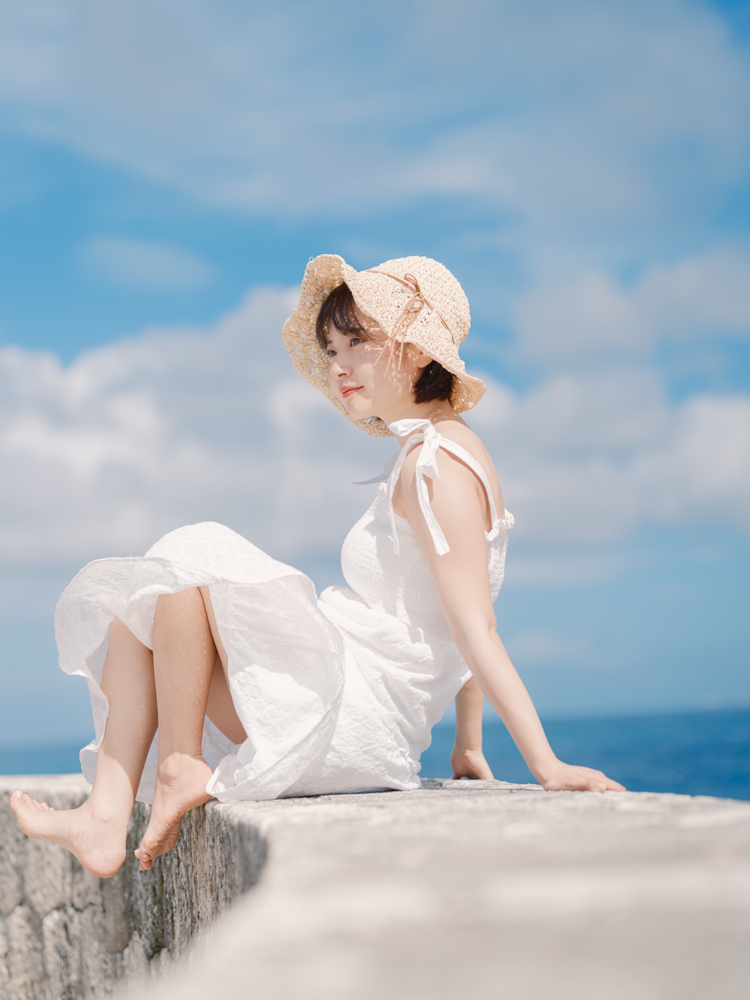 想去海边度假但没带泳衣
