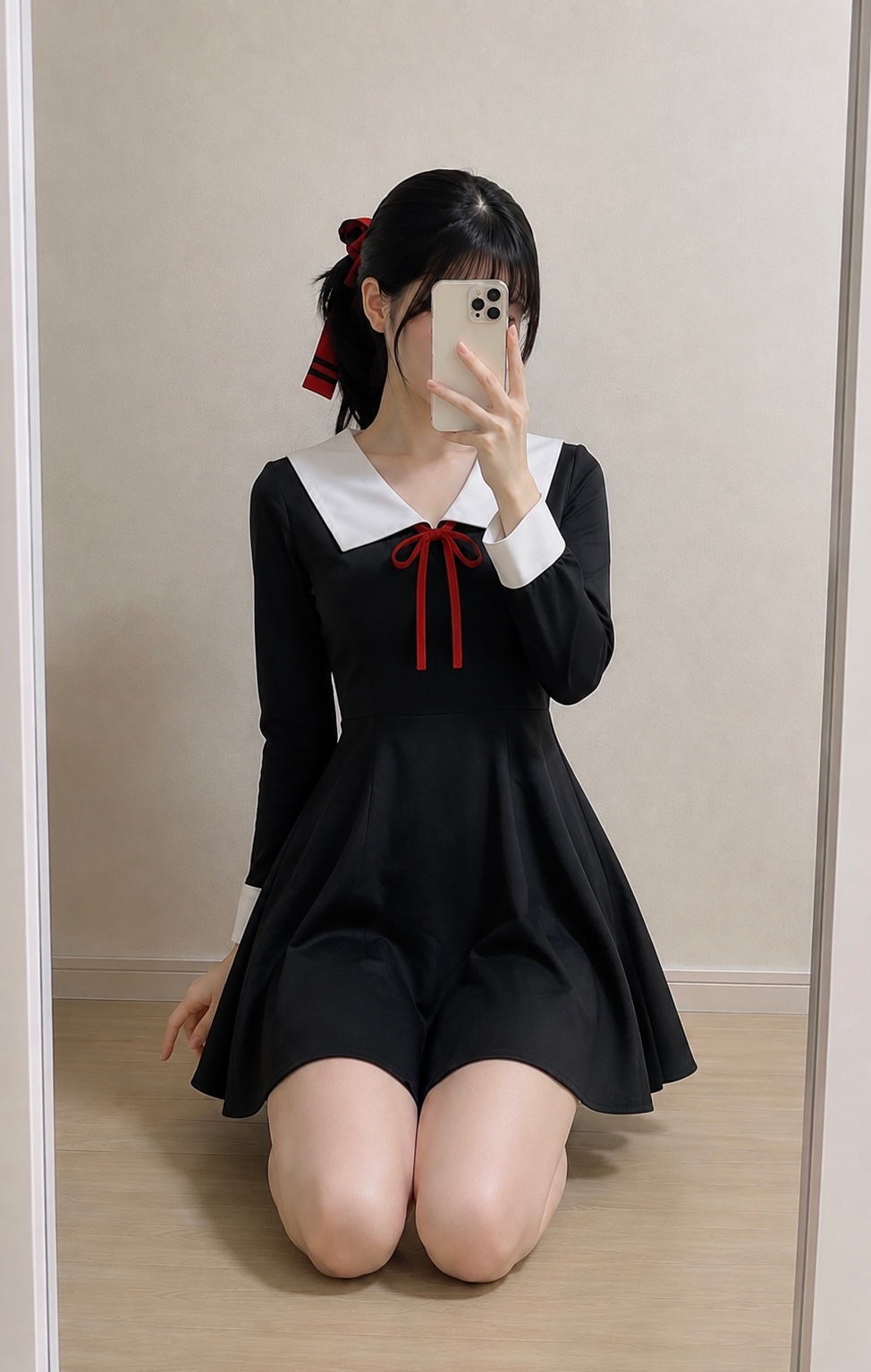 这黑白配色有点像服务员