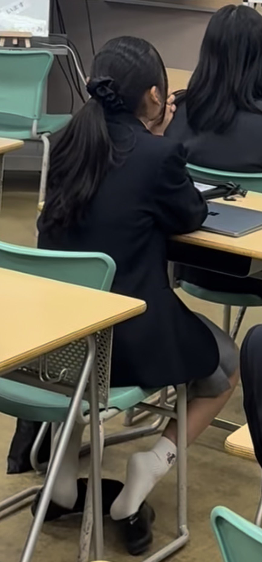 这腿扭得老师都看呆了