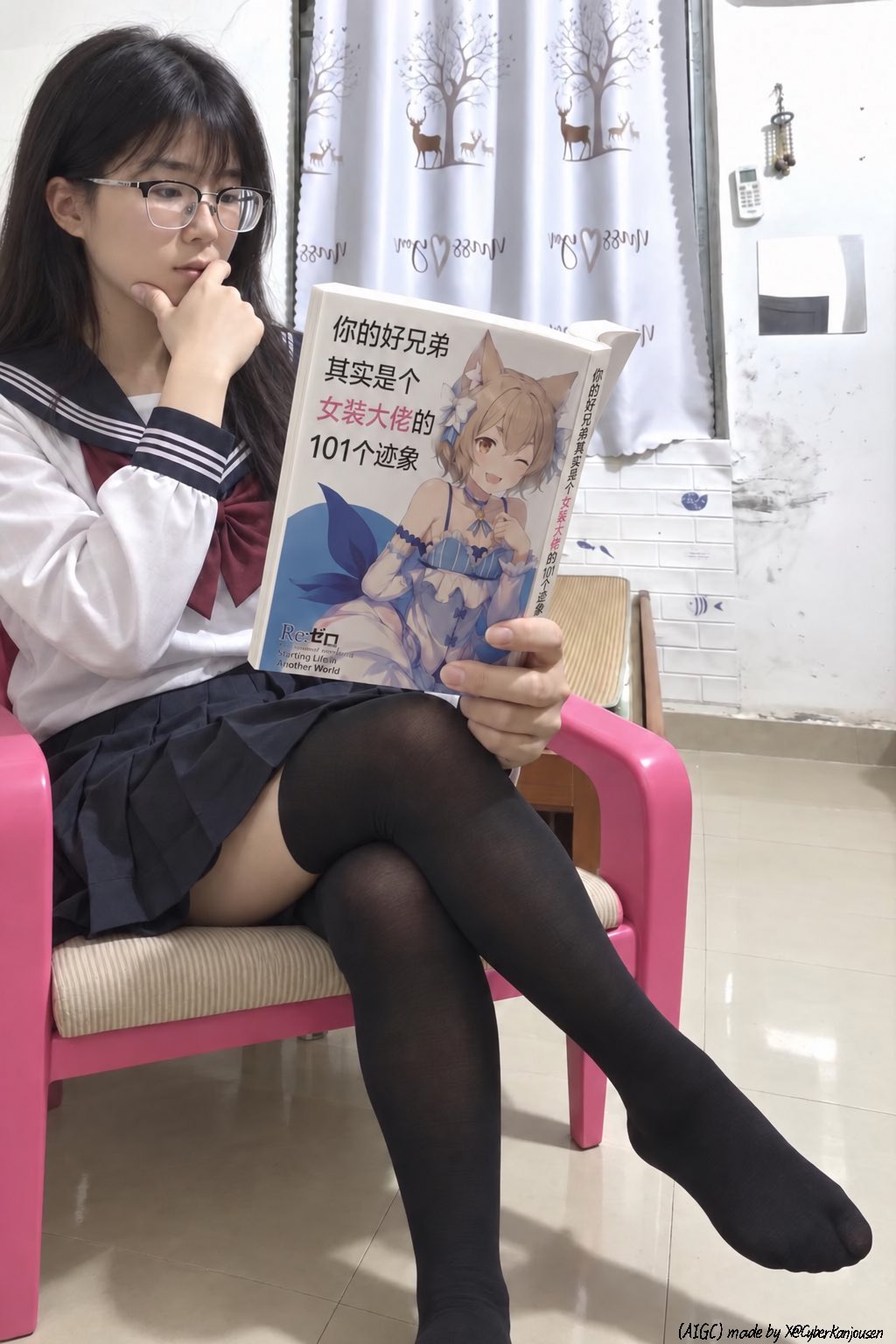 沉迷二次元无法自拔