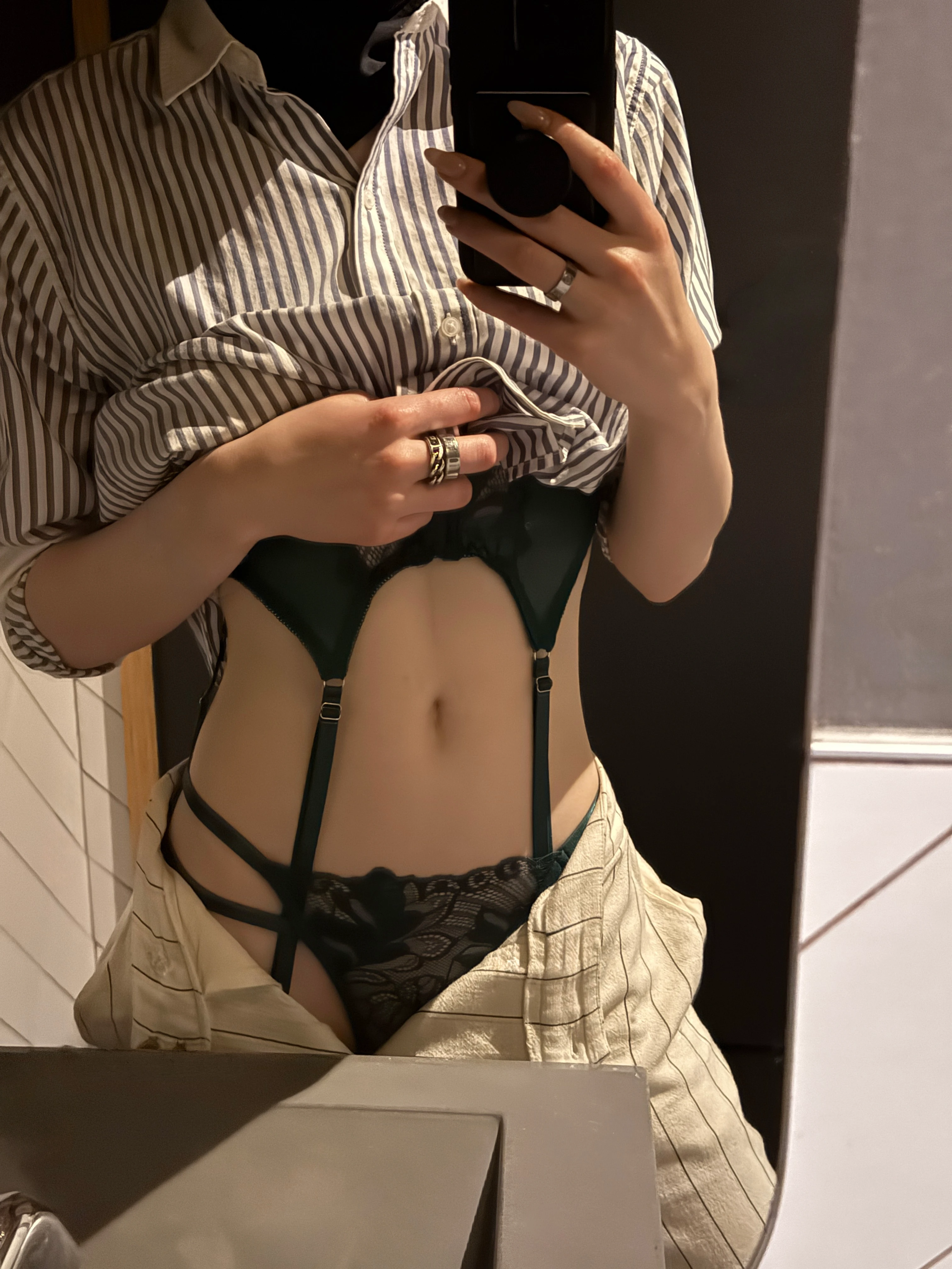 这层叠穿搭有点超前