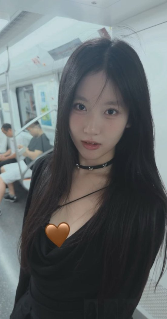 地铁偶遇仙女本人