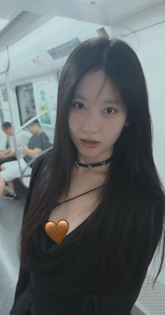 地铁偶遇仙女本人