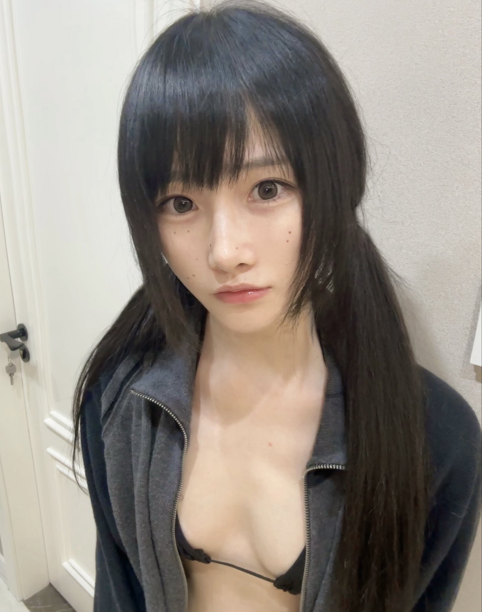 美少女看呆了