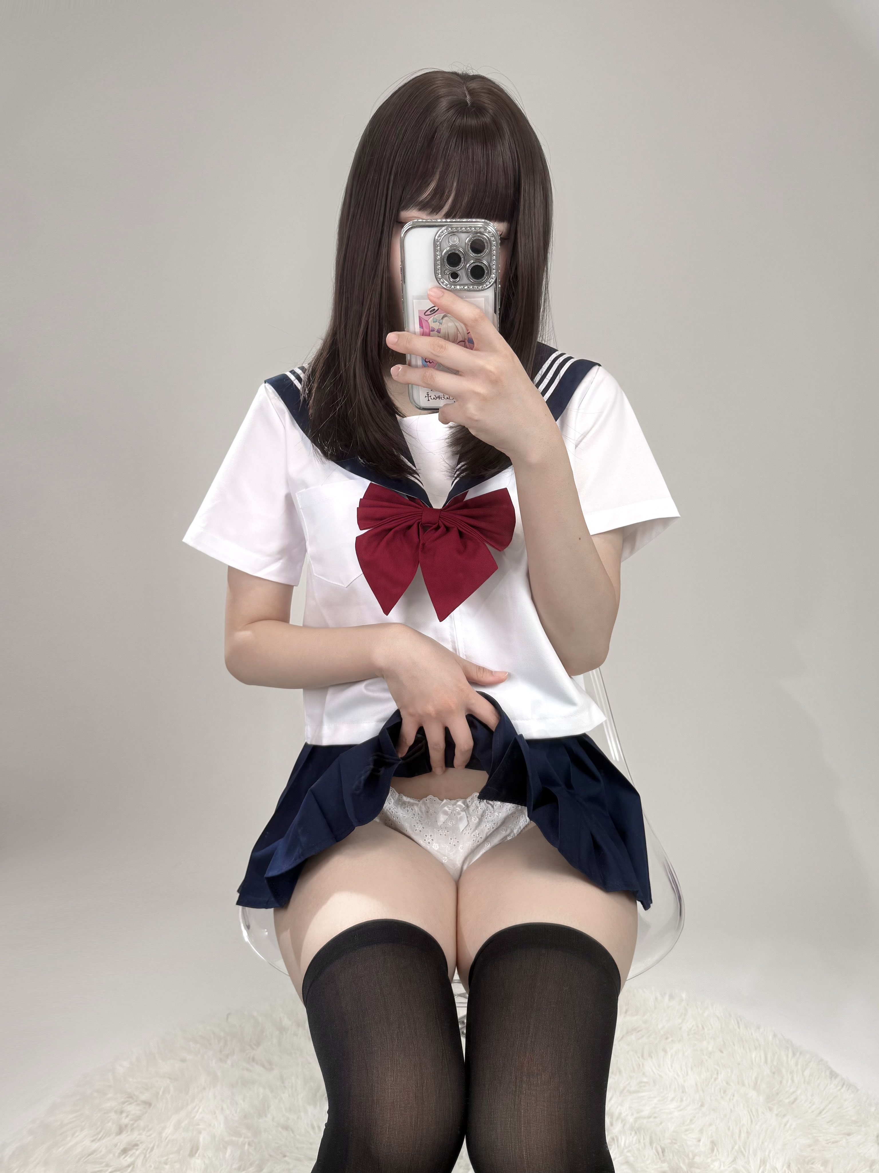 这裙子可能买小了