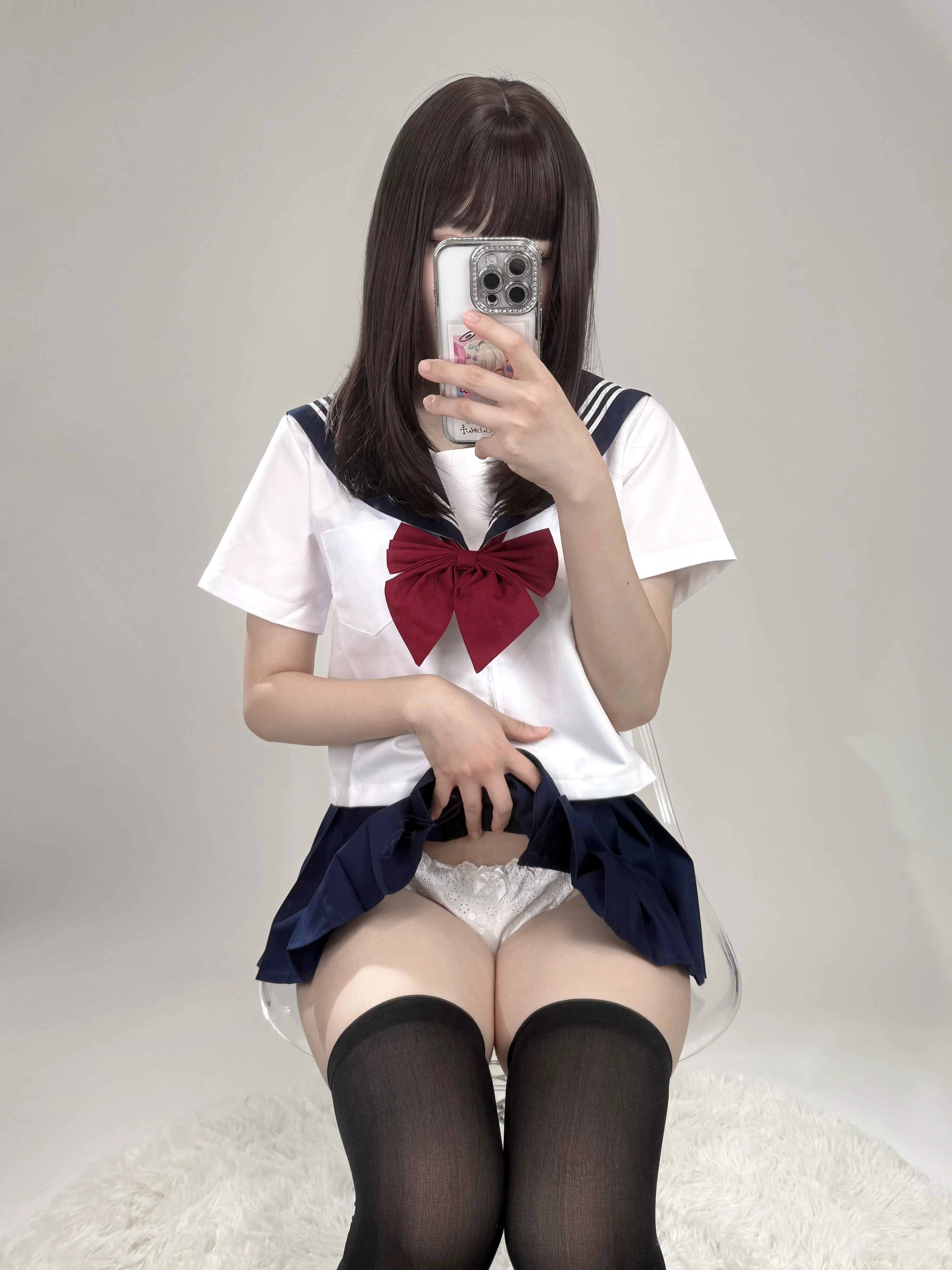 这裙子可能买小了