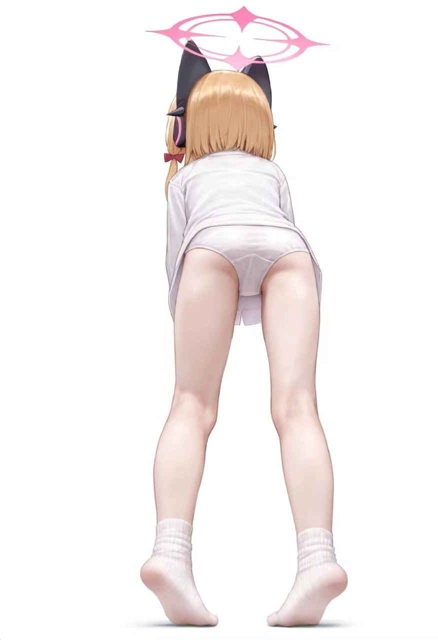 一系列的卡通图像的女孩穿着学校制服。