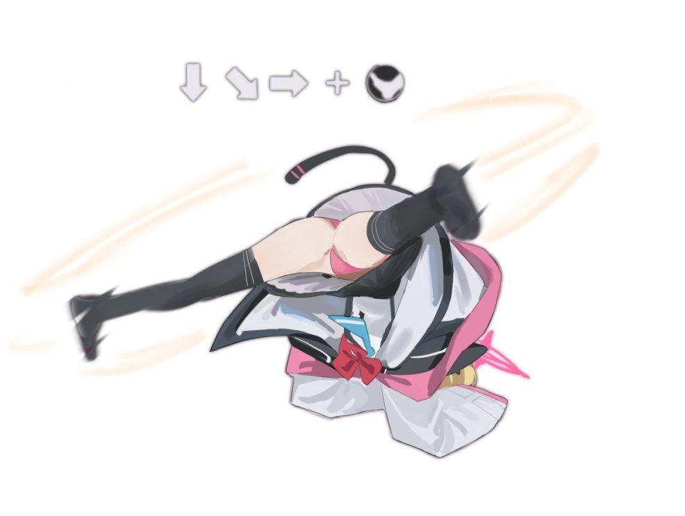 卡通女人在她的头发上有弓。