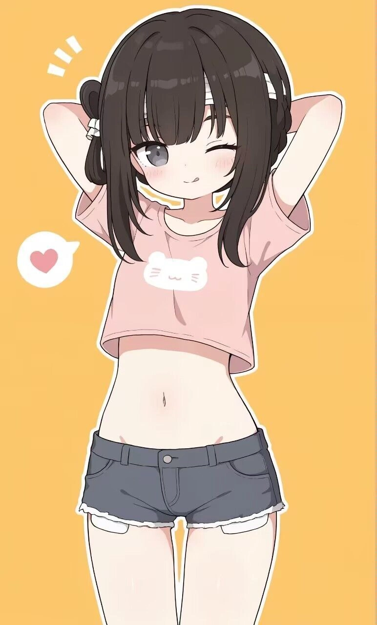 穿着粉红色衬衫和一只猫的女孩。