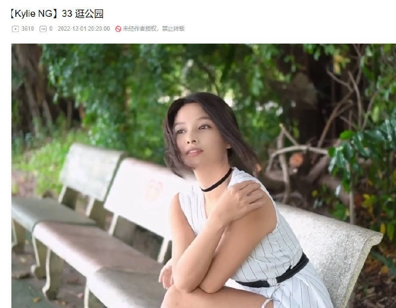 路边长椅也有模特范儿