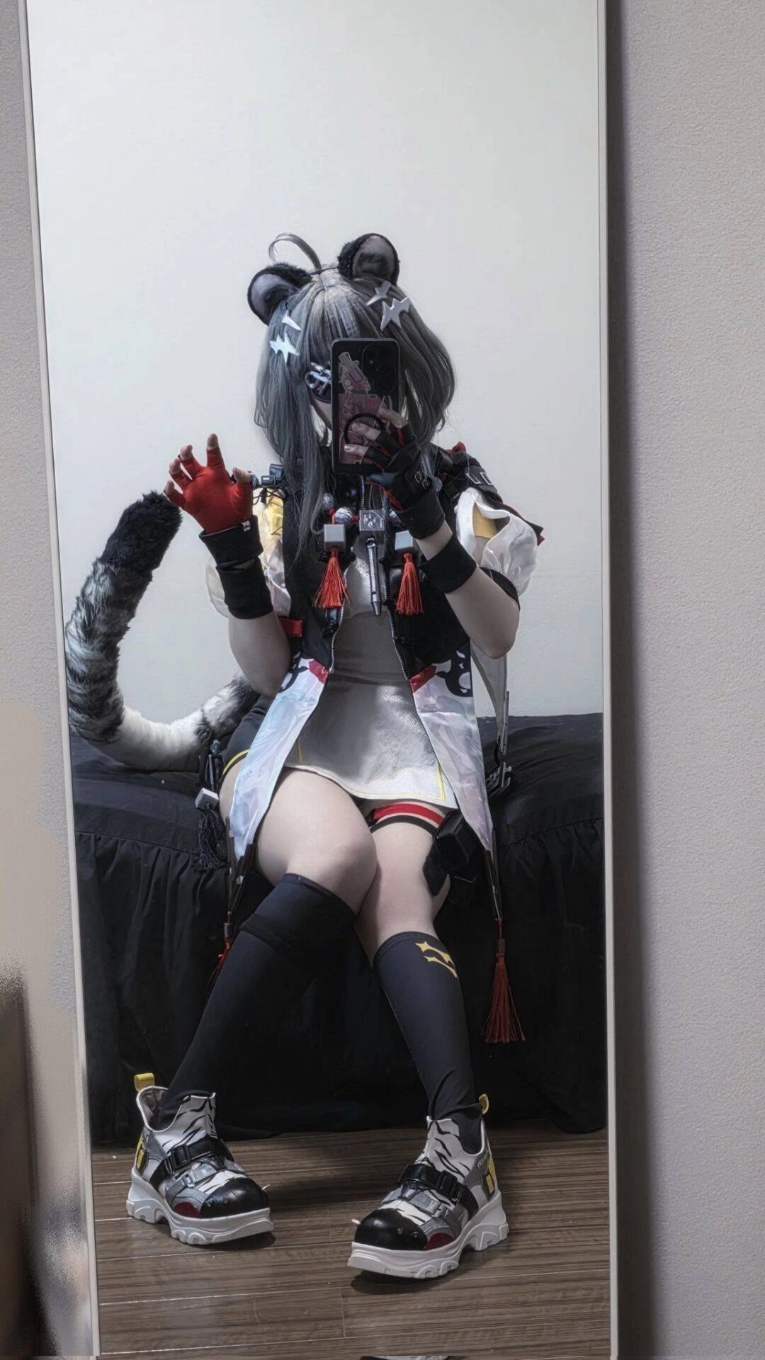 这猫耳女孩有点顶