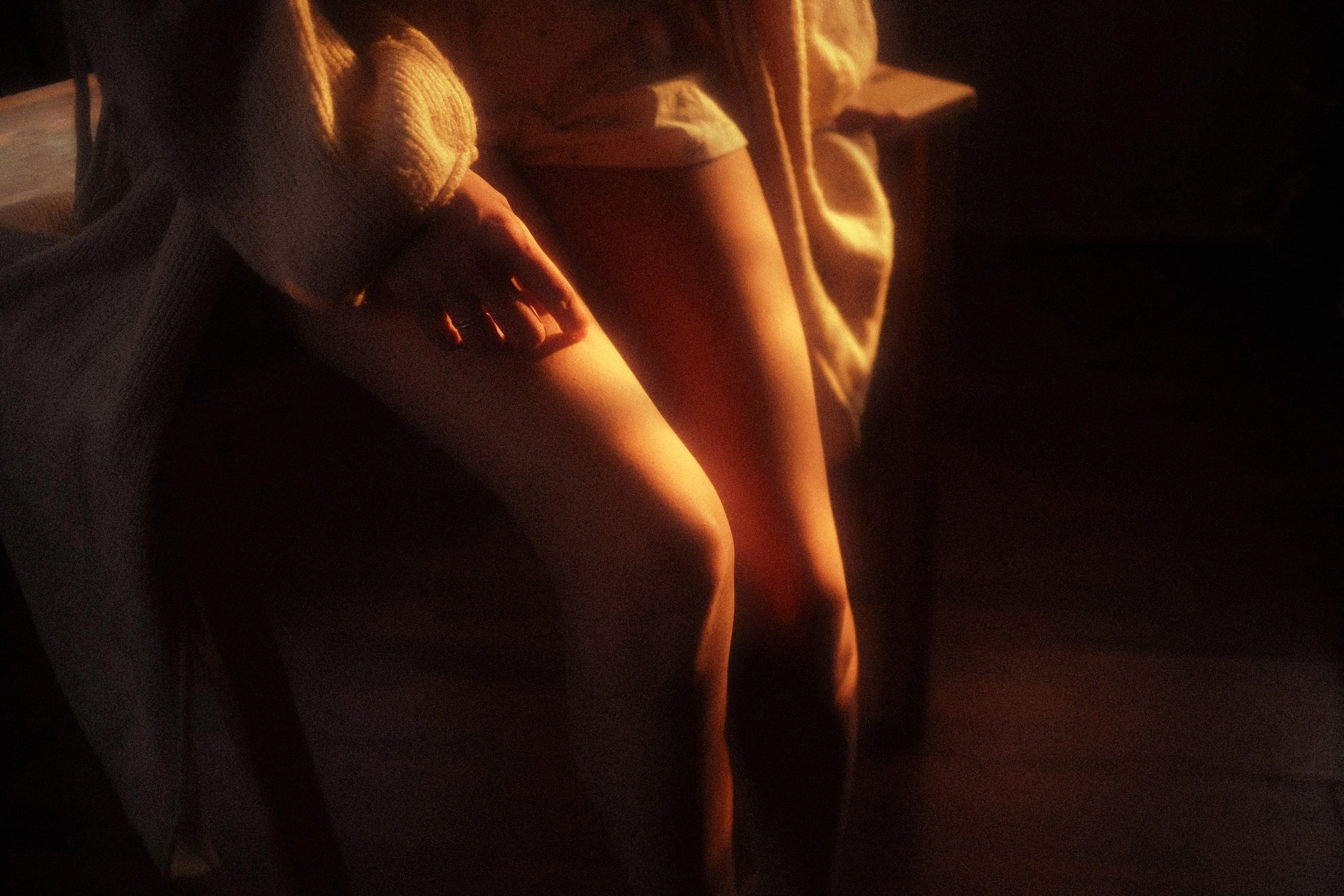 腿部线条自带滤镜