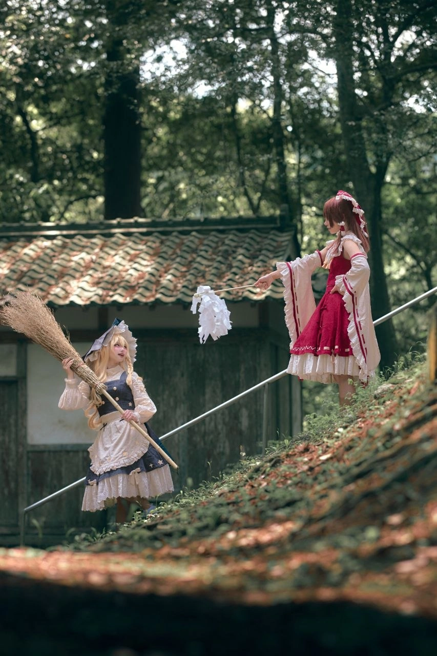 魔法少女在线晾衣服