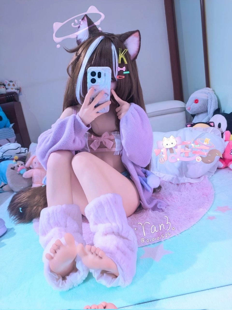 这猫耳少女有点甜