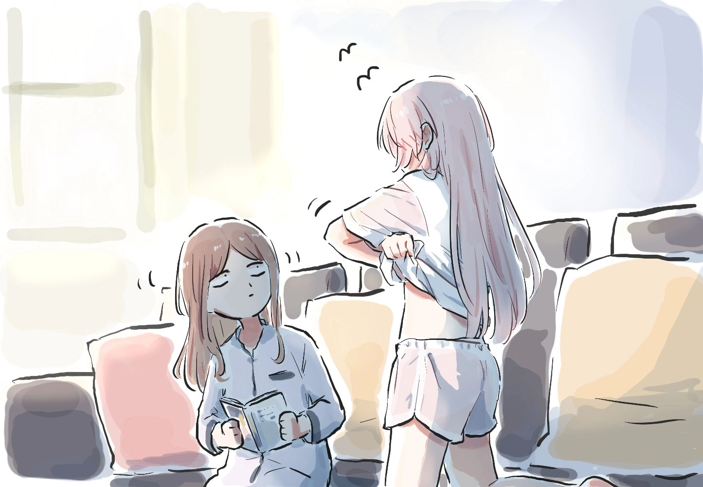 书里没写如何拒绝贴贴