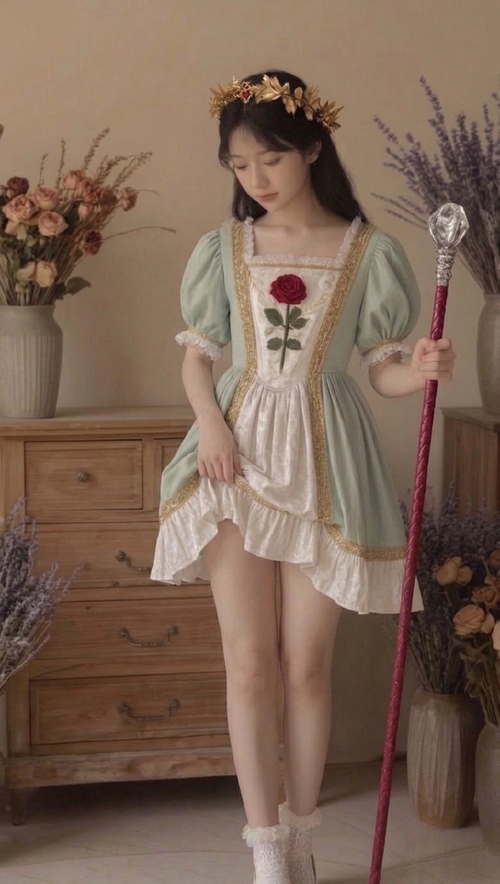 这仙女是不是忘了穿裤子