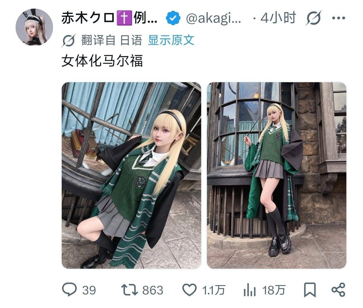 哈利波特转性别版