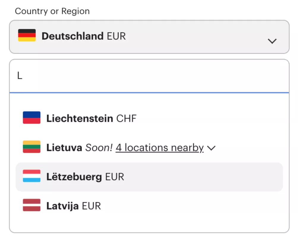 We can have the user jump to nearby locations (mockup).